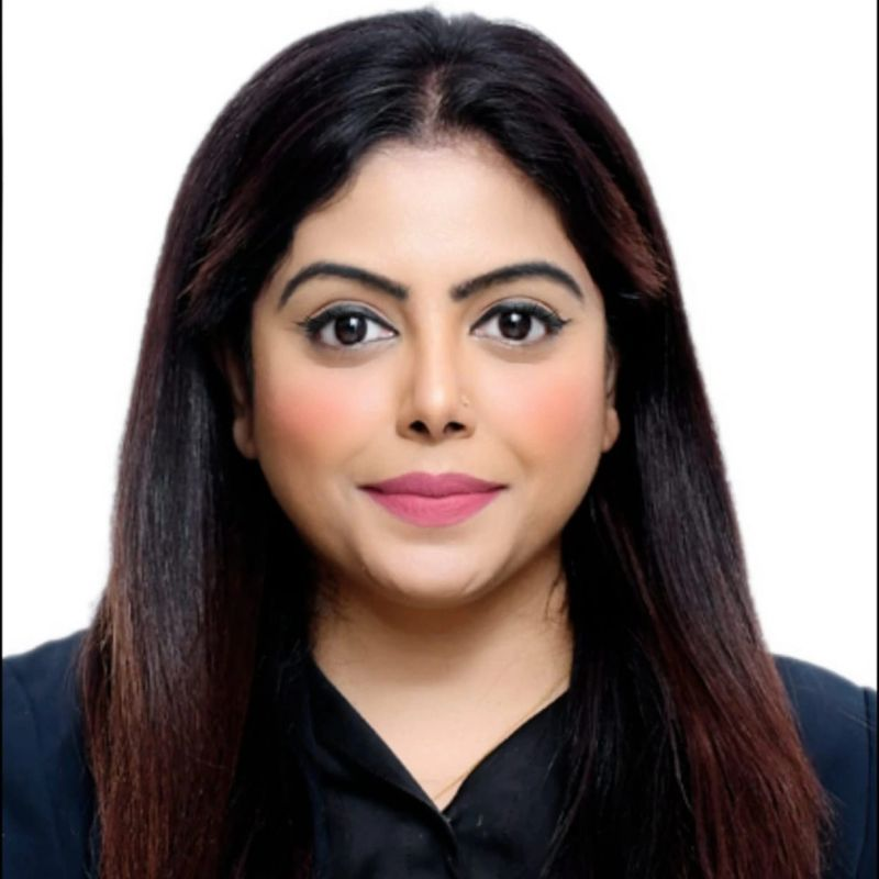 Ronita_Sengupta seen posing for a photo in a black color outfit